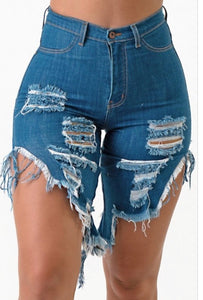 Distressed Shorts